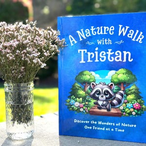 Personalized Childrens Nature Book, Custom Name Book, Bedtime Book, Personalized Books for Kids, Baby Gift, Baby Shower Gift, Christmas Gift
