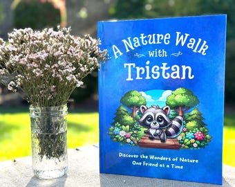 Personalized Childrens Nature Book, Custom Name Book, Bedtime Book, Personalized Books for Kids, Baby Gift, Baby Shower Gift, Christmas Gift