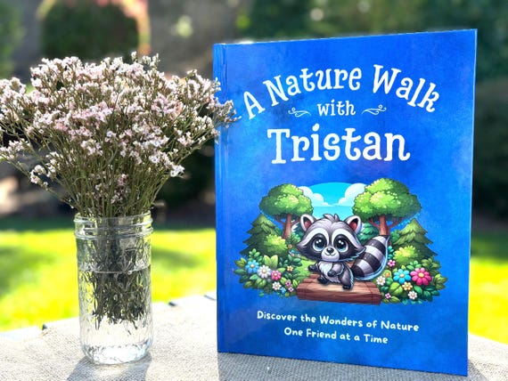 Personalized Childrens Nature Book, Custom Name Book, Bedtime Book, Personalized Books for Kids, Baby Gift, Baby Shower Gift, Christmas Gift