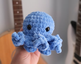 Oscar the Octopus Plushie | Crochet | Plushies | Amigurumi