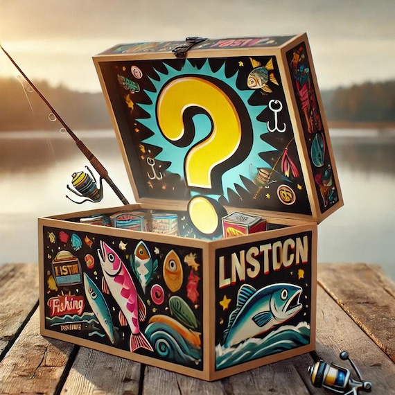 Produktbild von HKI & ÅHVEŃ Mystery Box Für Angler | Mystische Geschenkbox Für F