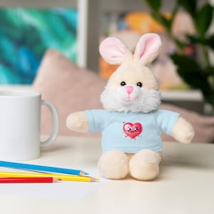 Stuffed Animals, Valentines Day Gift, Customizable, Teddy Bear, Plush Toy, Personalized Teddy, Gift for Him, Gift for Her, Kids Gift