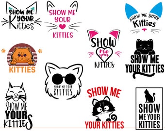 Cat Silhouette | Cat SVG | Cat Head SVG | Cat Face SVG