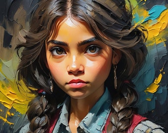 Cuadro imprimible para tazas y ropa- Vibrant Revierre