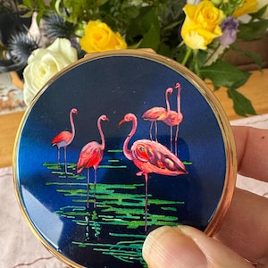Stratton Flamingo Compact - Etsy