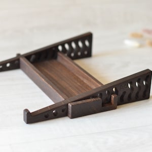 Wood Laptop Stand, Holder Natural Oak, Handmade, Macbook Laptop Stand, Laptop Stand desk, Computer Stand, Work From Home Gift for him