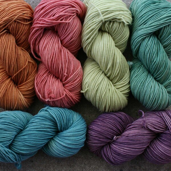 Makronen Stripe Set 6 Stränge SW Kammgarn Gewicht wolle total 1440yds 1314 m