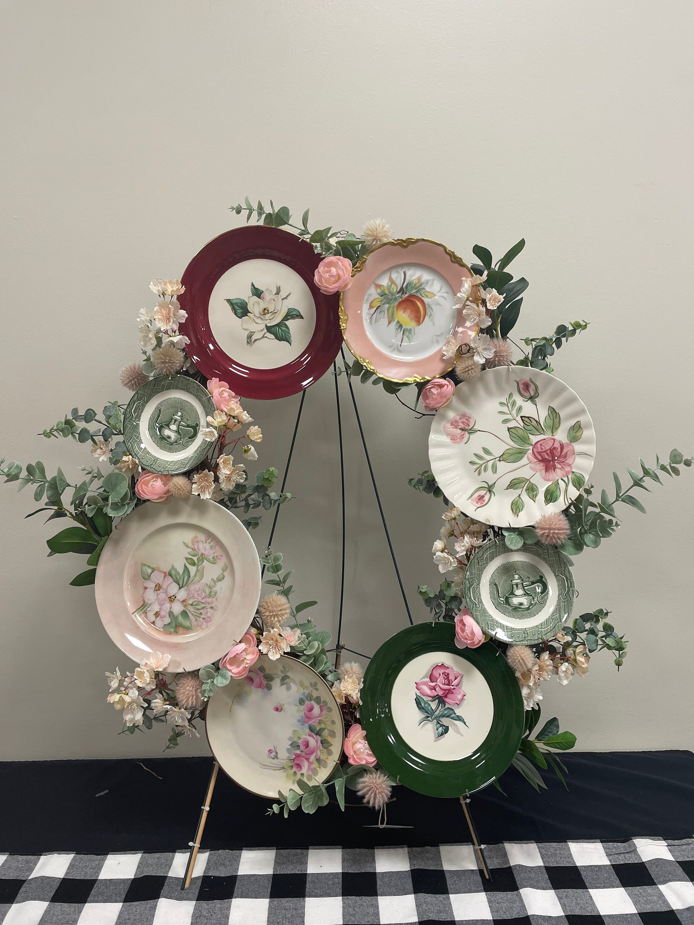 Cottagecore Plate Wreath - Etsy