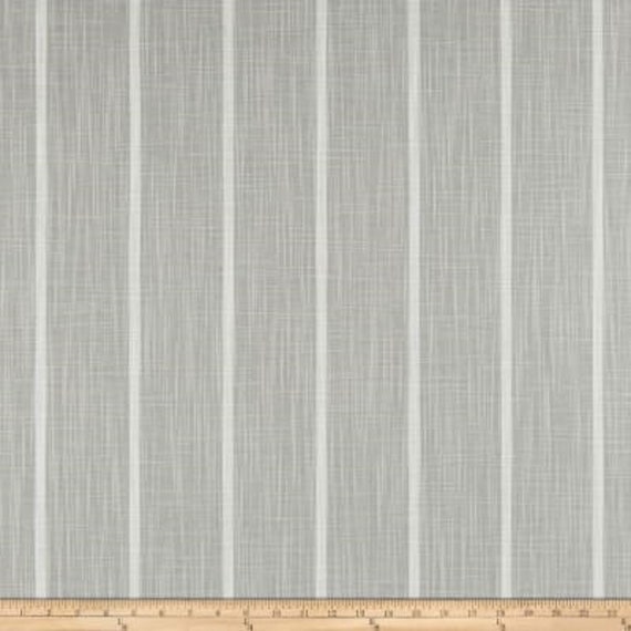 Farmhouse Curtains Gray White Striped Curtains Gray White Etsy