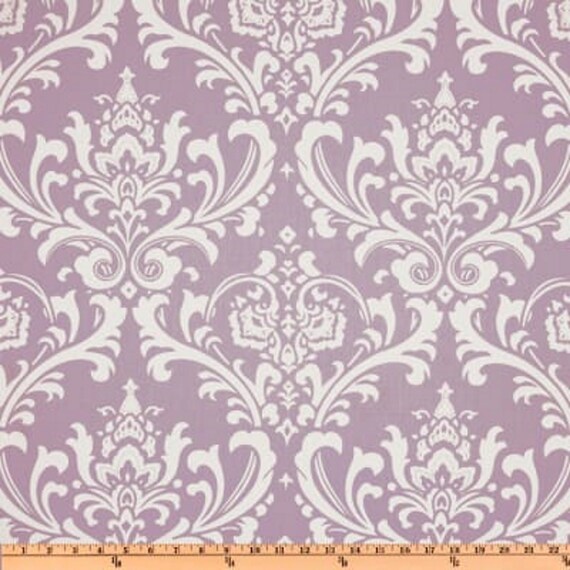 Purple Damask Curtains Lavender Damask Curtains Lilac Damask Etsy