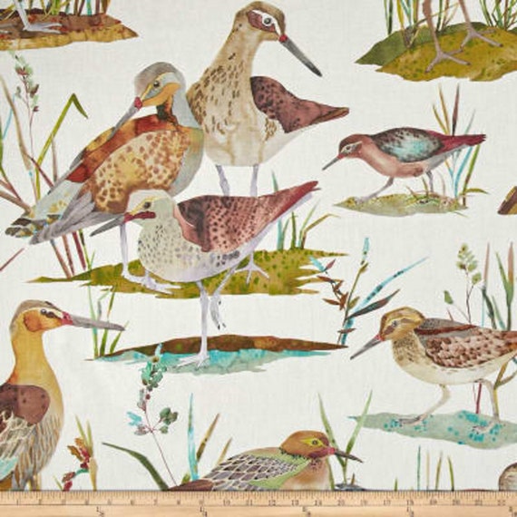 Bird Curtains Waterfowl Curtains Duck Curtains Autumn Duck Etsy