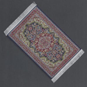 Vintage / Turkish Rug / Dollhouse / Oriental / Miniature Carpet