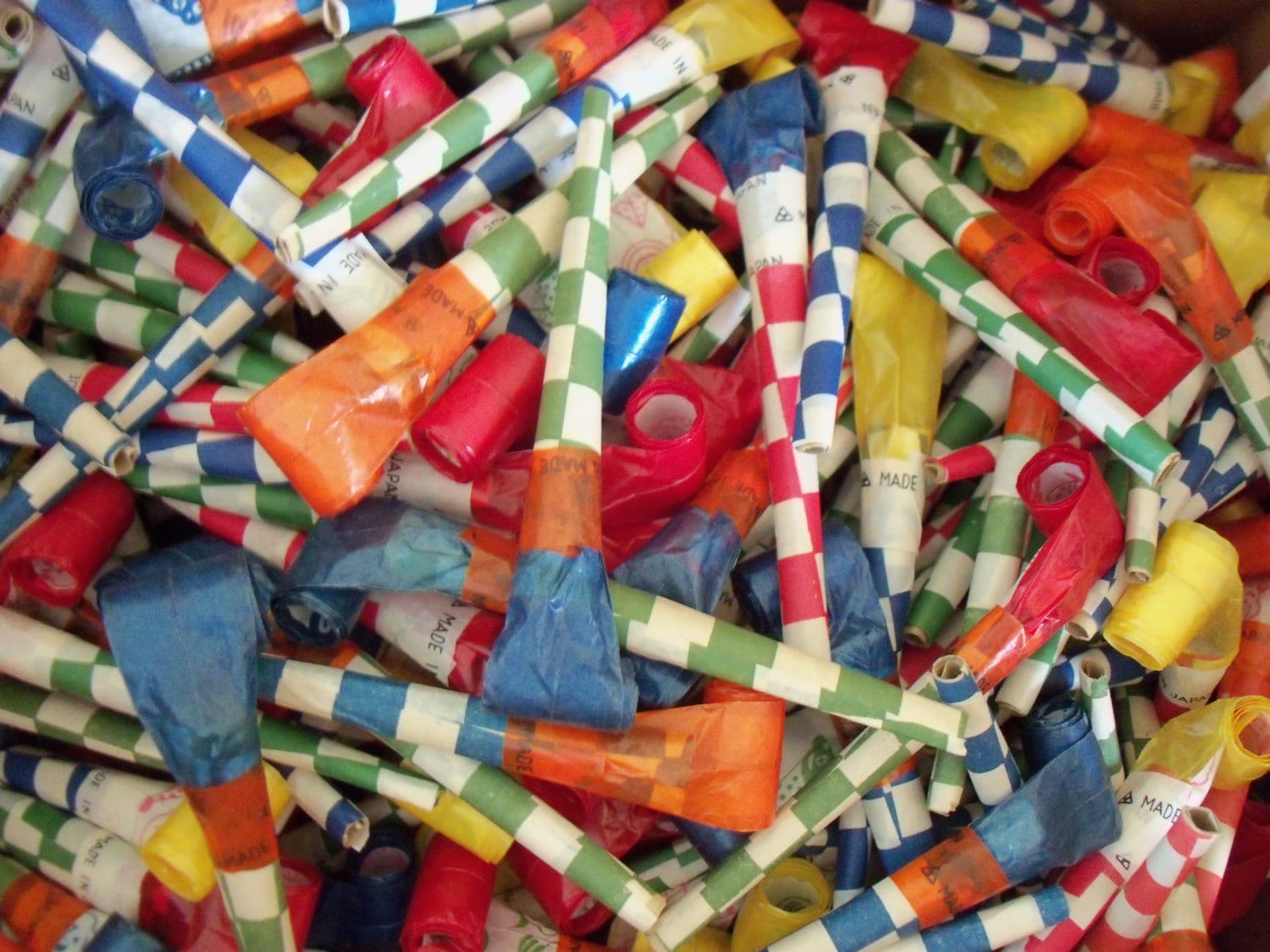 Set of Six / Vintage / 1950s Party Favor Blowouts / Set of Etsy