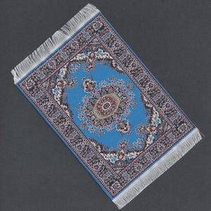 Vintage / Turkish Rug / Dollhouse / Oriental / Miniature Carpet