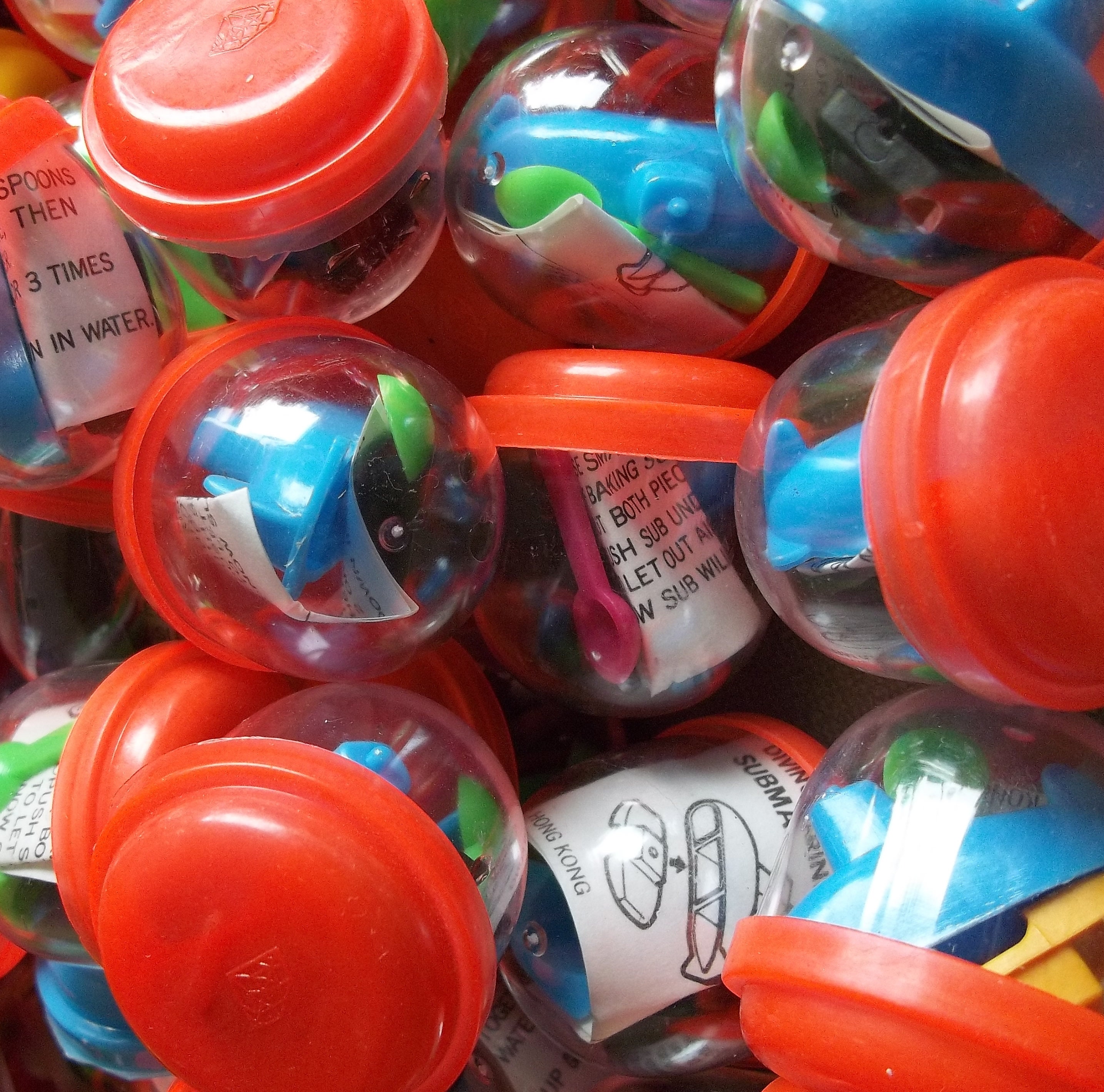 Set of Six / Vintage Diving Submarines / Baking Soda / Easter Etsy