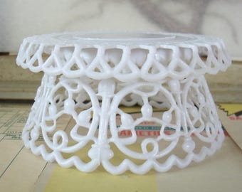 Modern Vintage / Pedestal for Wedding Cake Topper / One Item / DIY Crafting / Plastic Base