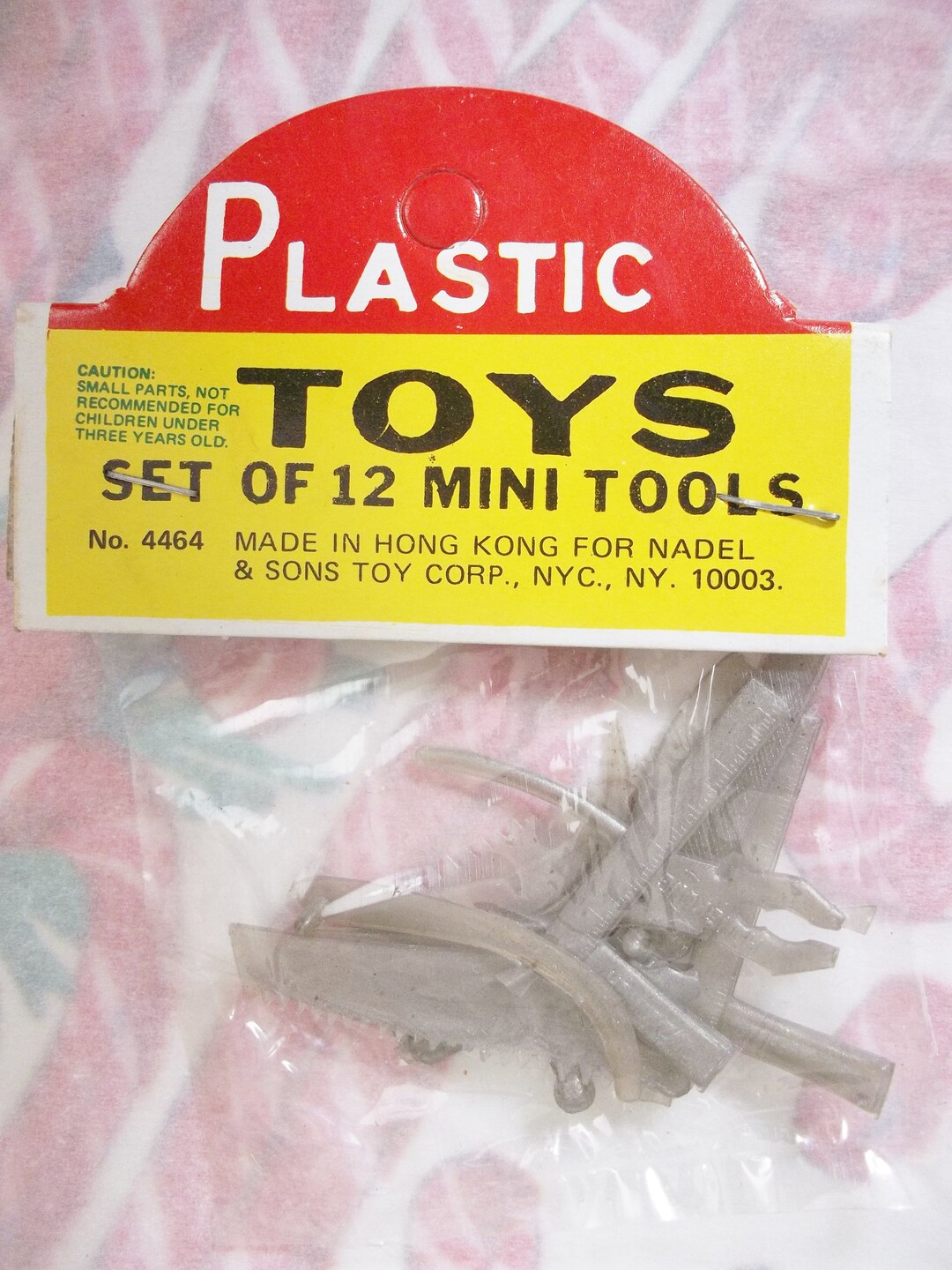 Vintage / Plastic Toys / Set of Twelve Mini Tools / Made in Etsy