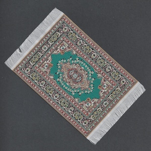 Vintage / Turkish Rug / Dollhouse / Oriental / Miniature Carpet