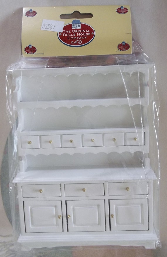 Vintage The Original Dolls House Company White Dresser Etsy