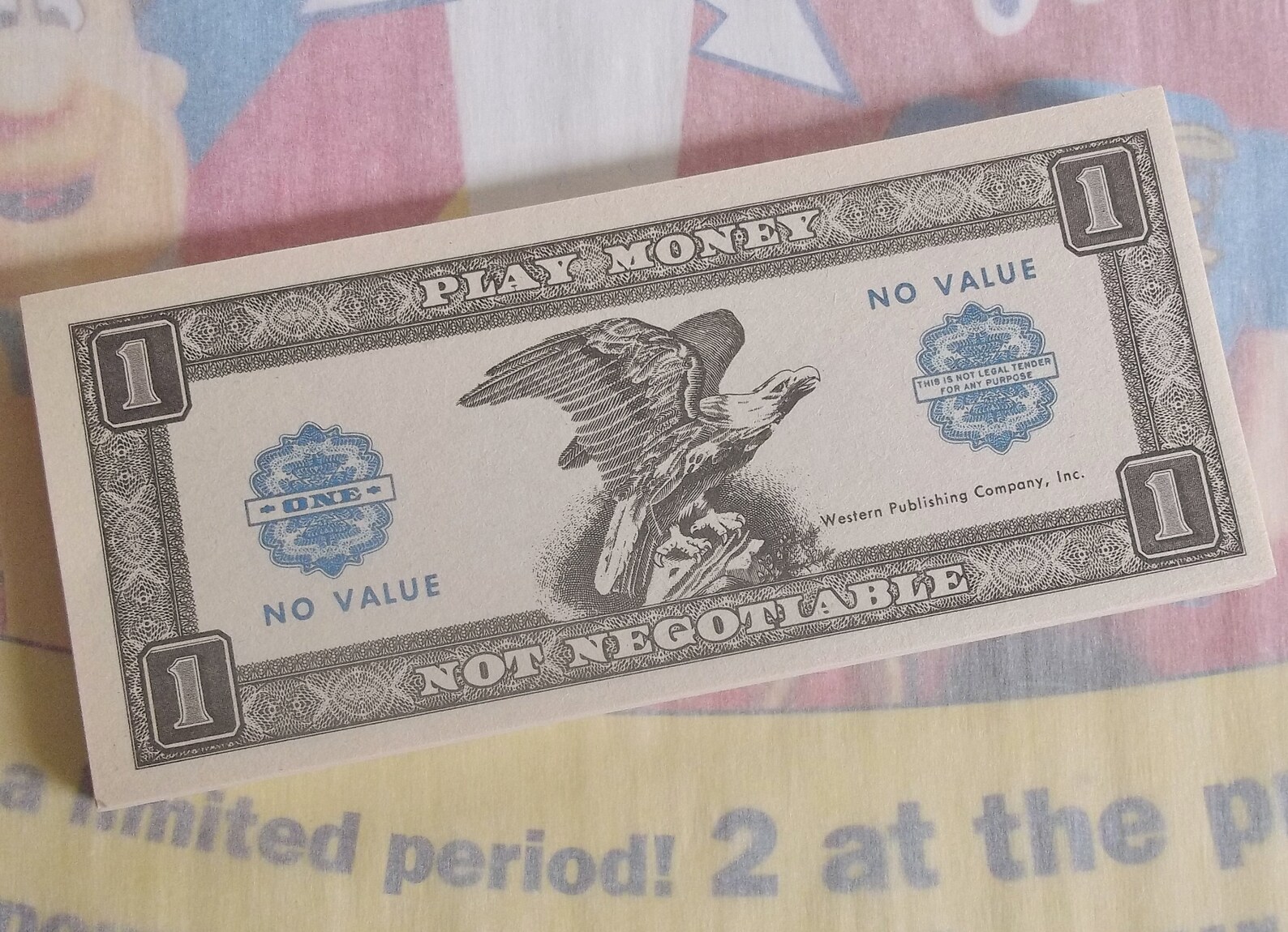 Vintage Play Money / Western Publishing Company Inc. | Etsy