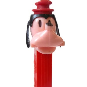 Vintage / PEZ Candy Dispenser/ Goofy &quot;C&quot; / 3.9 Patent / Thin Feet / Soft Plastic Ears