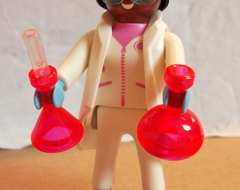 geobra / Playmobil / Female Scientist / Party Favor / Stocking Stuffer