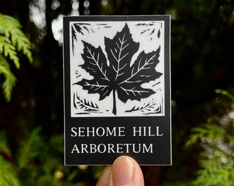 Vinyl Sticker - Sehome Arboretum - Bellingham - WA - Free Domestic Shipping