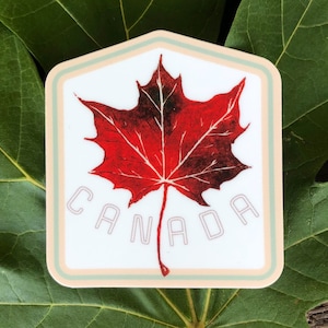 Vinyl Sticker - Canada