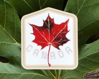 Vinyl Sticker - Canada