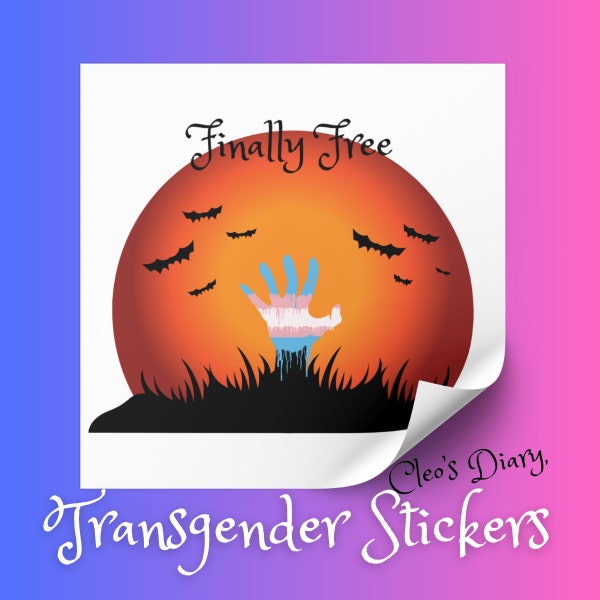Transgender Stickers - Instant Digital Download