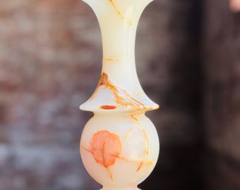 Vase antique en marbre | Vase unique en marbre fait main et poli