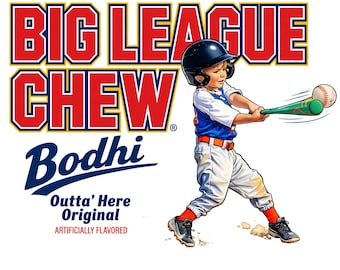 Custom Big League Chew PNG. Download only. Can be used for DTF shirts, sublimation etc!