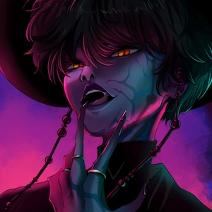 K-Pop Demon Hunters Baby Fanart Print