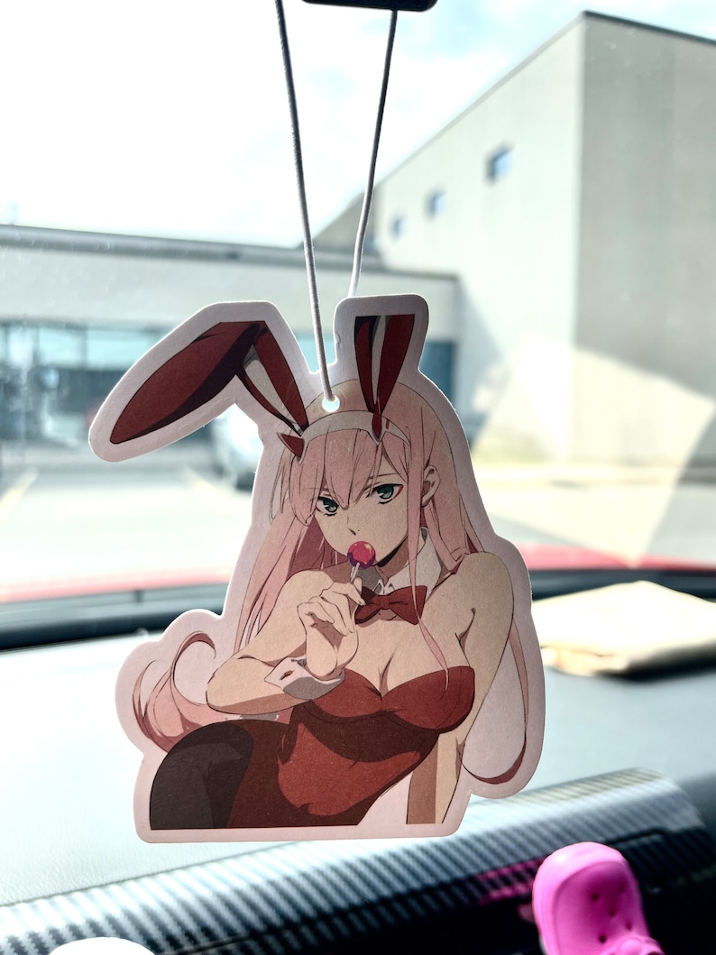 ANIME Girl JDM Car Air Freshener image 8