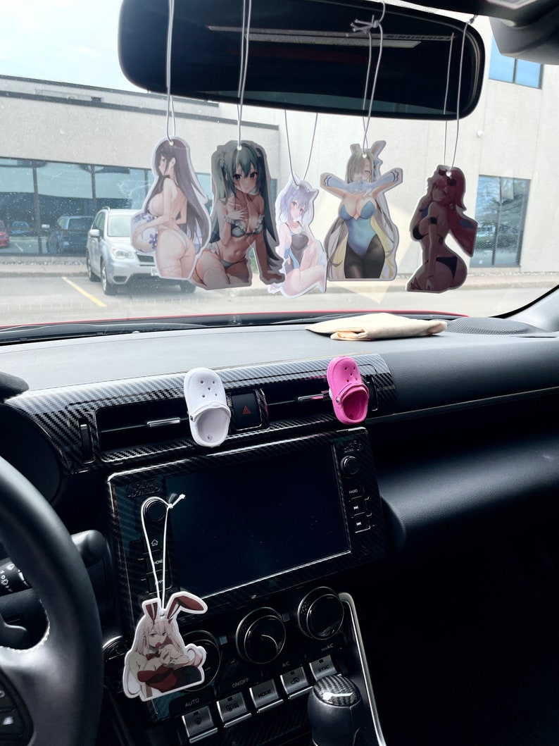 ANIME Girl JDM Car Air Freshener image 3