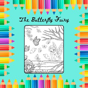 Butterfly Coloring Page