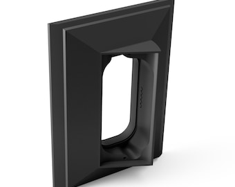 25º Adapter Plate for Ring Pro 2 / Wired Doorbell Pro (2nd Gen), Nutone and M-S Intercom Retrofit Cover, Hidden Screws — Hidden River Lab