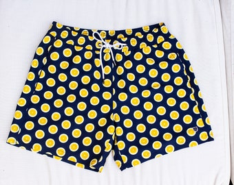 Luxury Men's Swim Shorts - Des Citrons Style | French Elegance by Verte Vallee