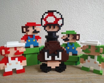 Mario en Luigi - 3D geprint