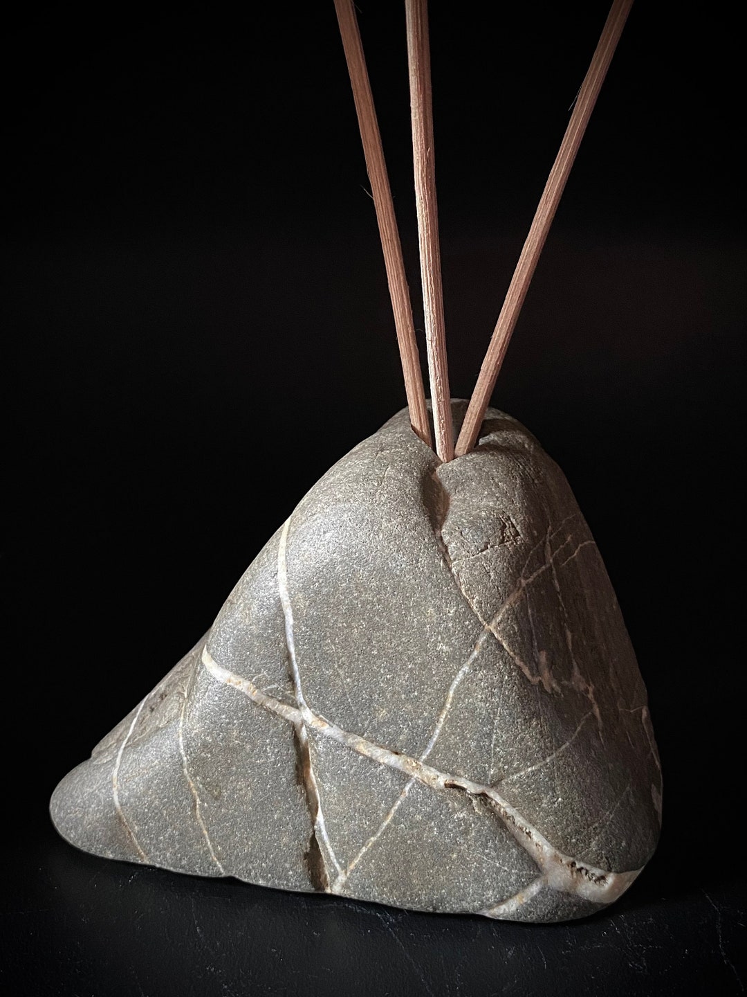 Rare Large Wish Stone With Many Large White Circles on the Stone ...