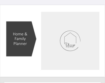 Ultimate Home and Family Planner Printable PDF/ 115 Pages/ / Undated Calendar/ Instant Digital Download