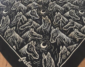 Chad Eaton- FEELINGS- "PONY" bandana