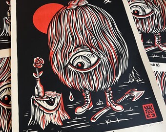 Chad Eaton- "MAKE FRIENDS" poster