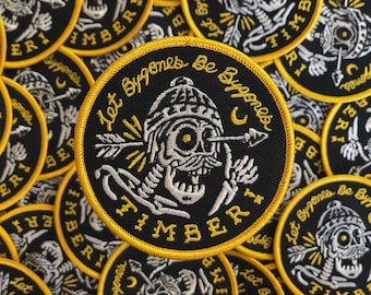 Chad Eaton-TIMBER!- "BYGONE" iron-on patch