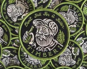 Chad Eaton-TIMBER!- "FALLER" iron-on patch