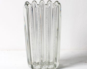 Jan Gabrhel Art Glass Vase glass jardiniere sculpture Chlum