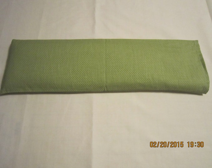 Mini Dots on Sage Green {Pin Polka Dots} X-LARGE Cozy ComfortsHeat and Cold Packs (Unscented or Lavender)*