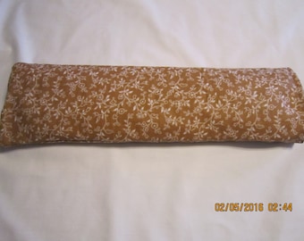 Light Brown Vine Floral Print X-LARGE Cozy Comforts Heat and Cold Packs (Unscented or Lavender)*