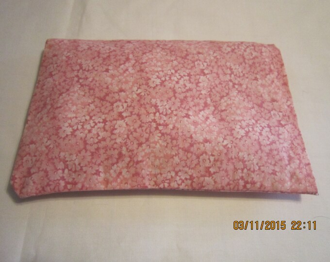 Light Pink Shades of Floral SMALL Cozy Comforts Heat and Cold Packs (Unscented or Lavender)*