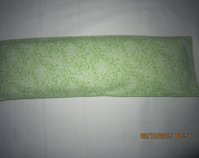 Light Green Shades of Floral X-Large Cozy Comforts Heat and Cold Packs (Unscented or Lavender)*